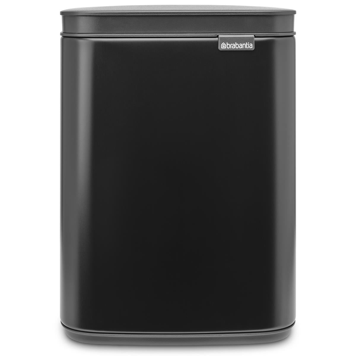 Black Brabantia Bo Waste Bin 4 Litre