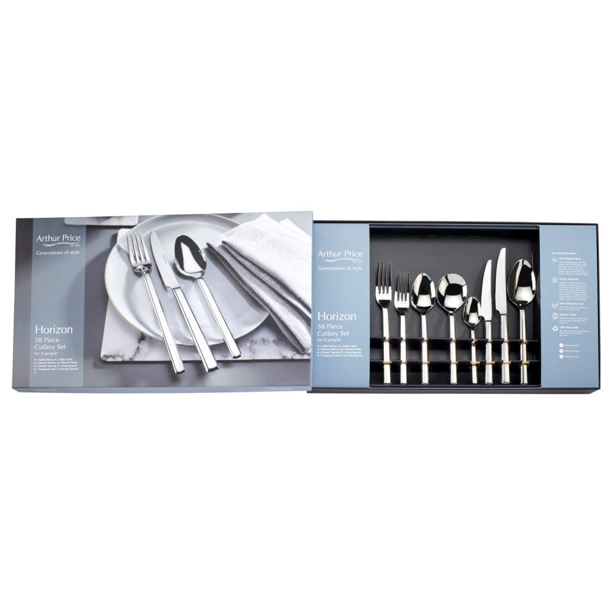 Arthur Price Horizon 58 Piece Cutlery Set