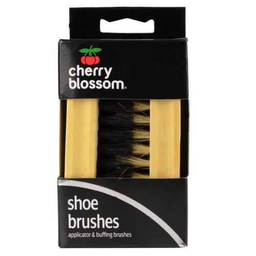 Cherry Blossom Shoe Brush Twin Pack
