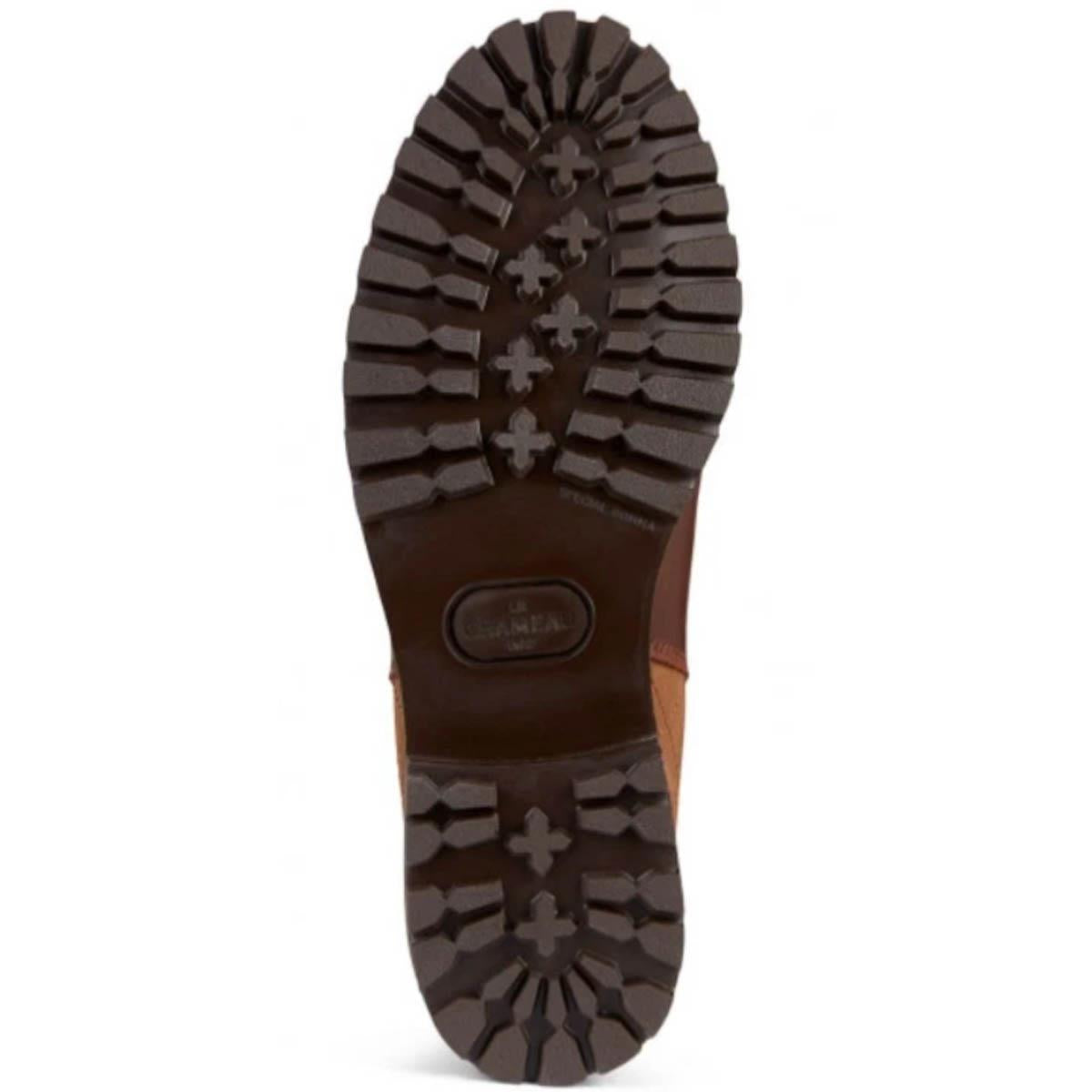 Le Chameau Jameson Quilted Chelsea Boot Caramel SOLE