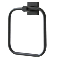 Miller Atlanta Towel Ring / Matte Black 8805B