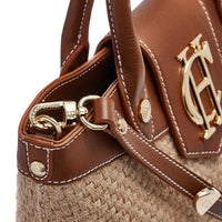 Natural Tan Holland Cooper Valencia Mini Tote Bag Buckle