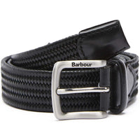 Barbour Mens Stretch Leather Belt