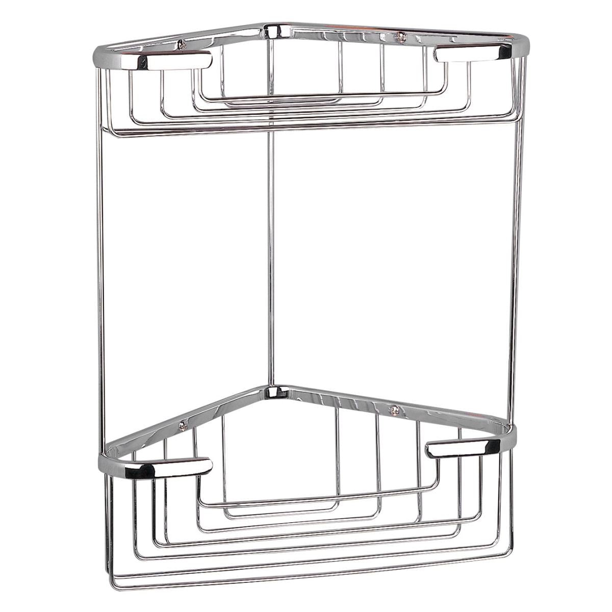 Miller Signature Corner Basket Two Tier Shelf