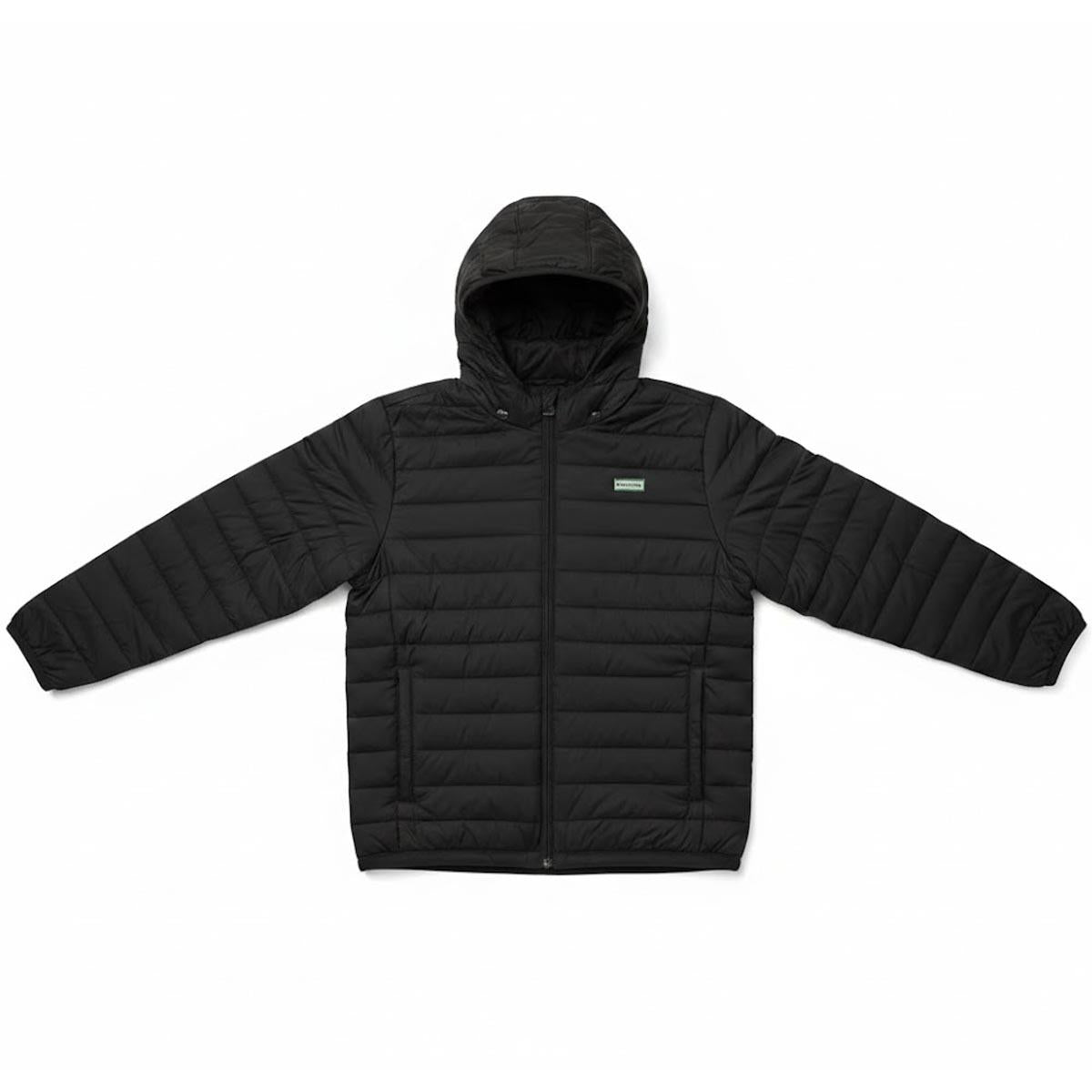 Black Hunter Mens Mikey Insulated Hooded Jacket