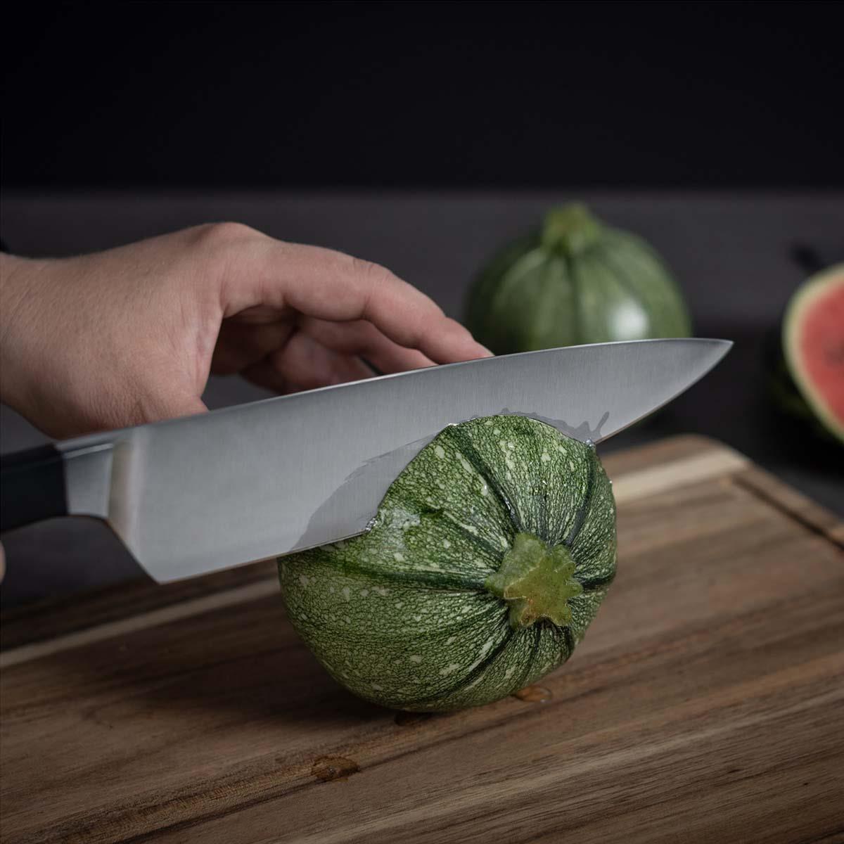 Kuhn Rikon Culinary Forged Chefs Knife Lifestyle