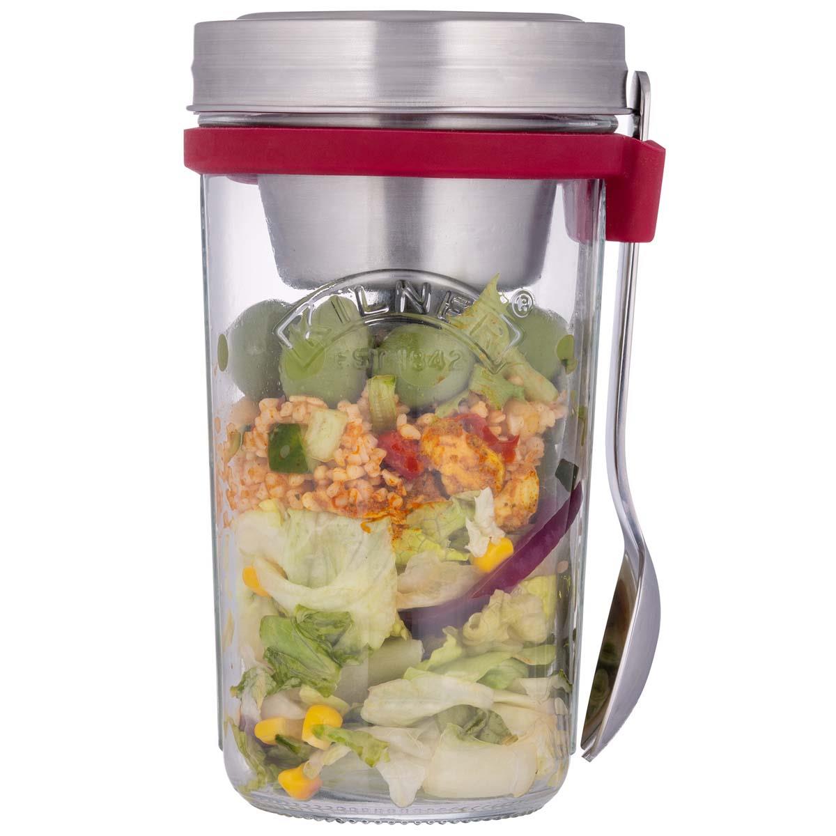 Kilner Glass Lunch Jar With Spork