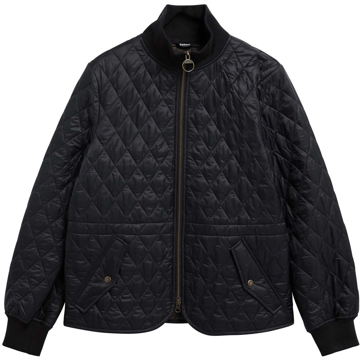 Black Barbour Womens Hermione Quilted Jacket