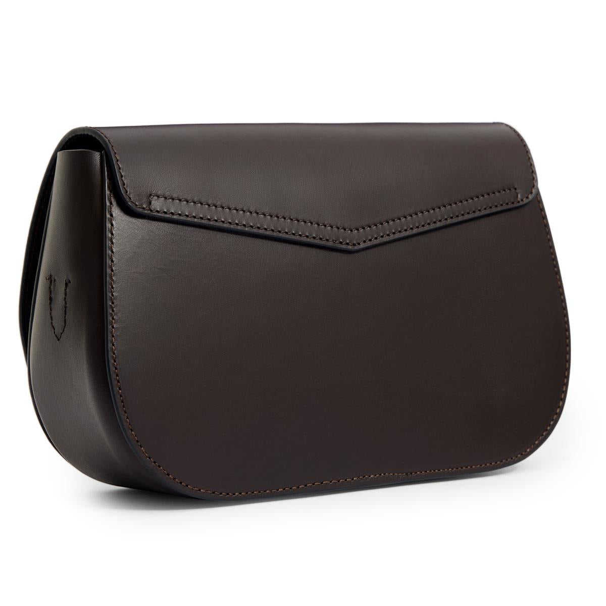 Fairfax & Favor Rye Cross Body Bags mahogany back