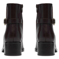 Clarks Womens Wrenn Buckle Boots
