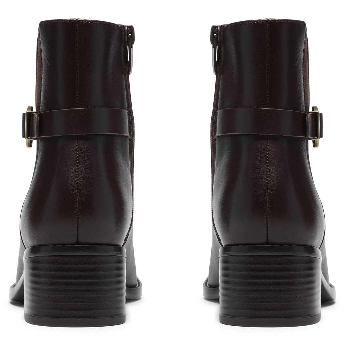 Clarks Womens Wrenn Buckle Boots