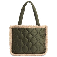 Olive Barbour Marnie Quilt Tote Bag Back