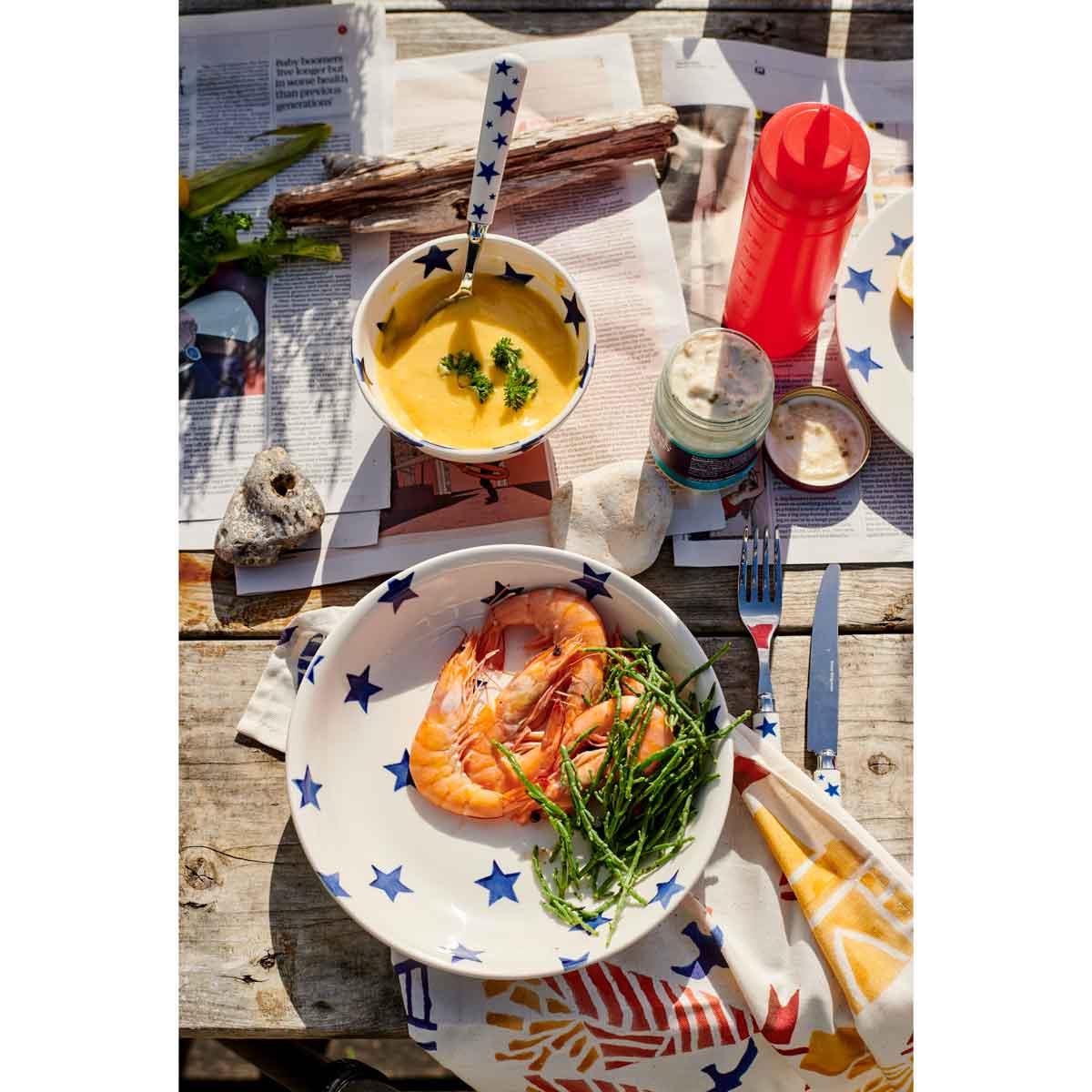 Emma Bridgewater Blue Star Medium Pasta Bowl