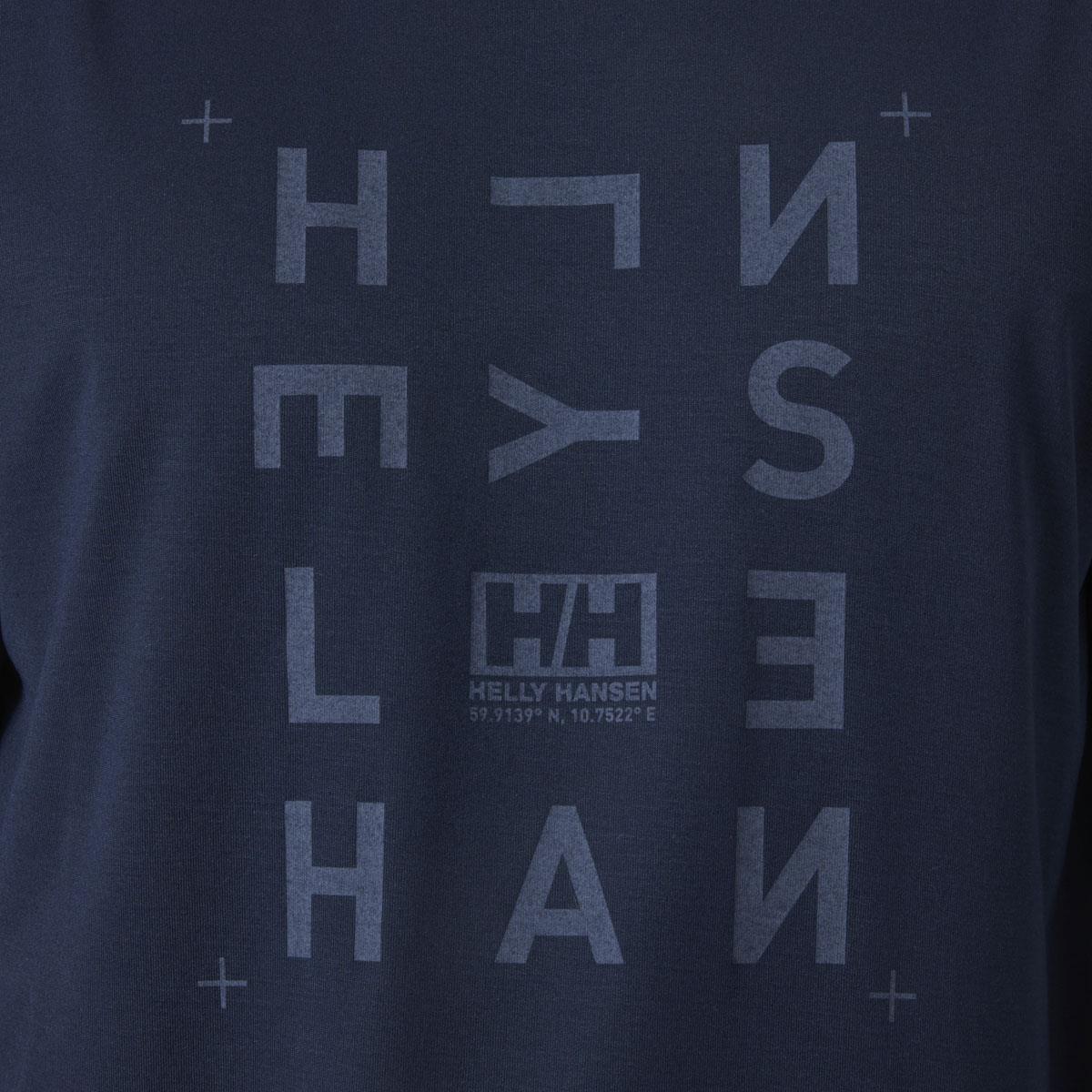Helly Hansen Mens Skog Graphic Long Sleeve Tee