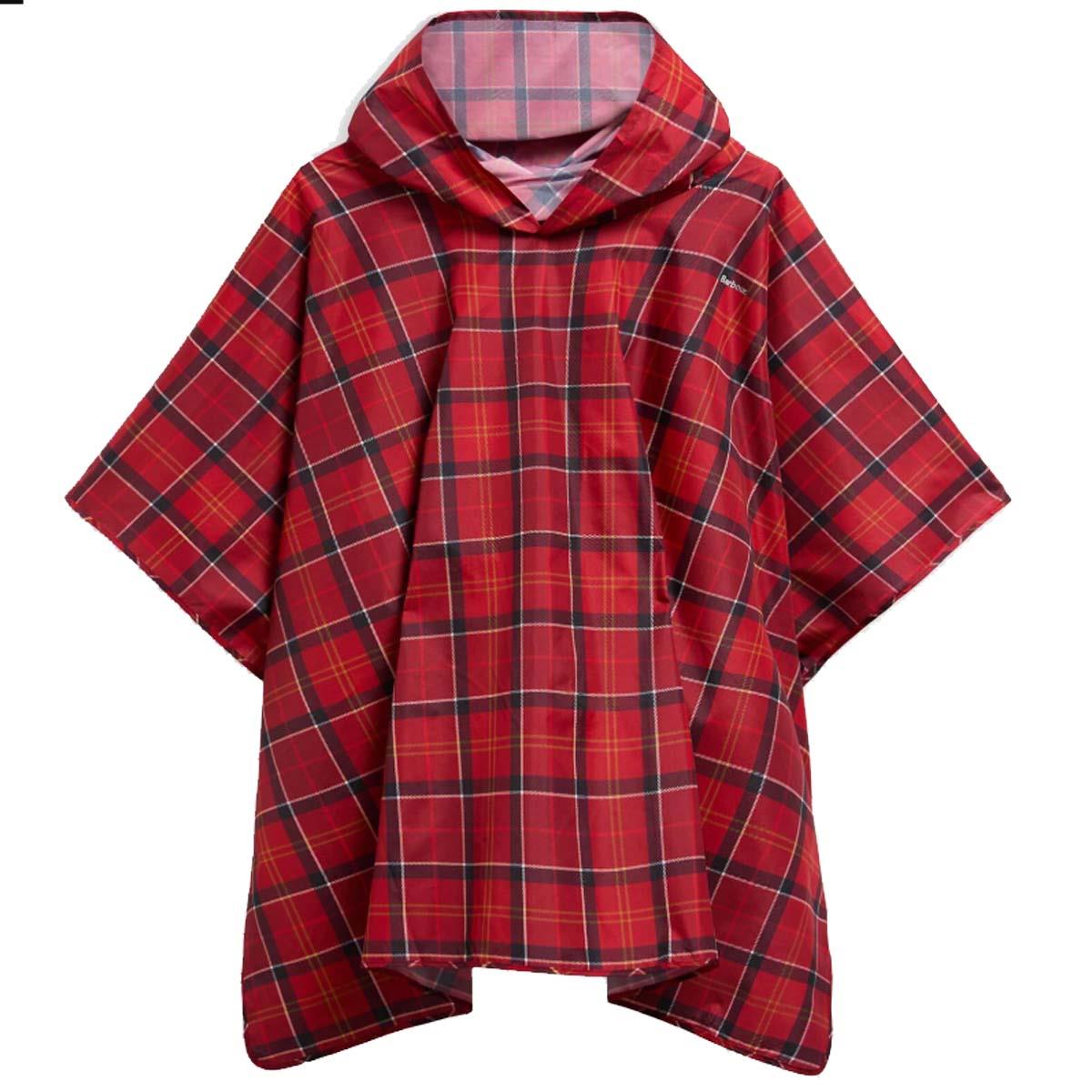 Barbour Unisex Tartan Showerproof Poncho