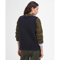Black/Classic Barbour Womens Dulsie Liner Back