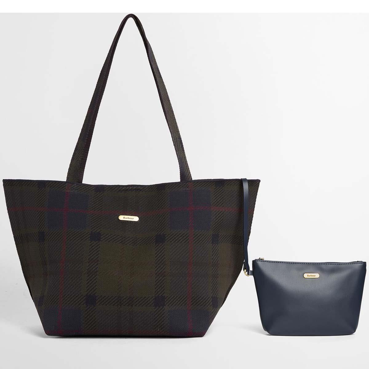 Barbour Layla Tartan Large Tote Bag