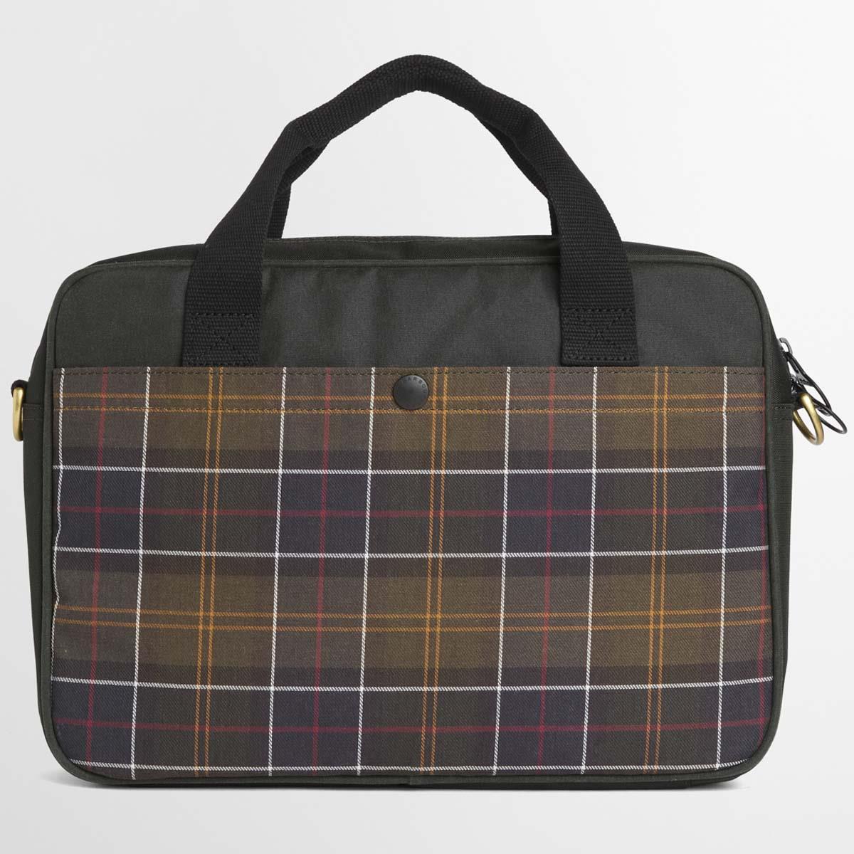 Barbour Field Wax Laptop Crossbody Bag