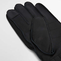 Barbour Mens Leather Utility Gloves Palm