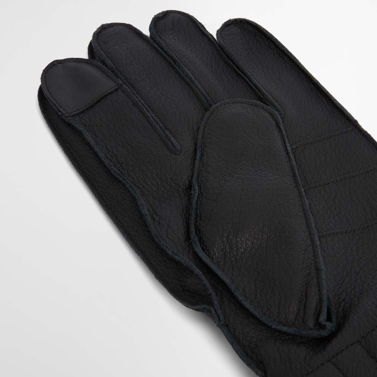 Barbour Mens Leather Utility Gloves Palm