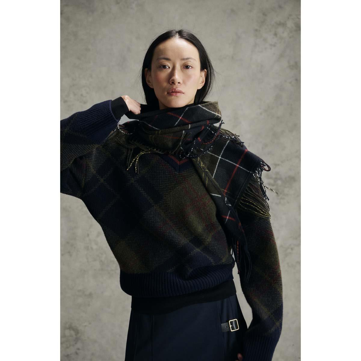 Barbour Womens Kirklees Tartan Scarf