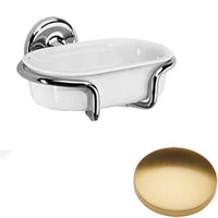 Brushed Gold Gloss Samuel Heath Novis Soap Holder N1034
