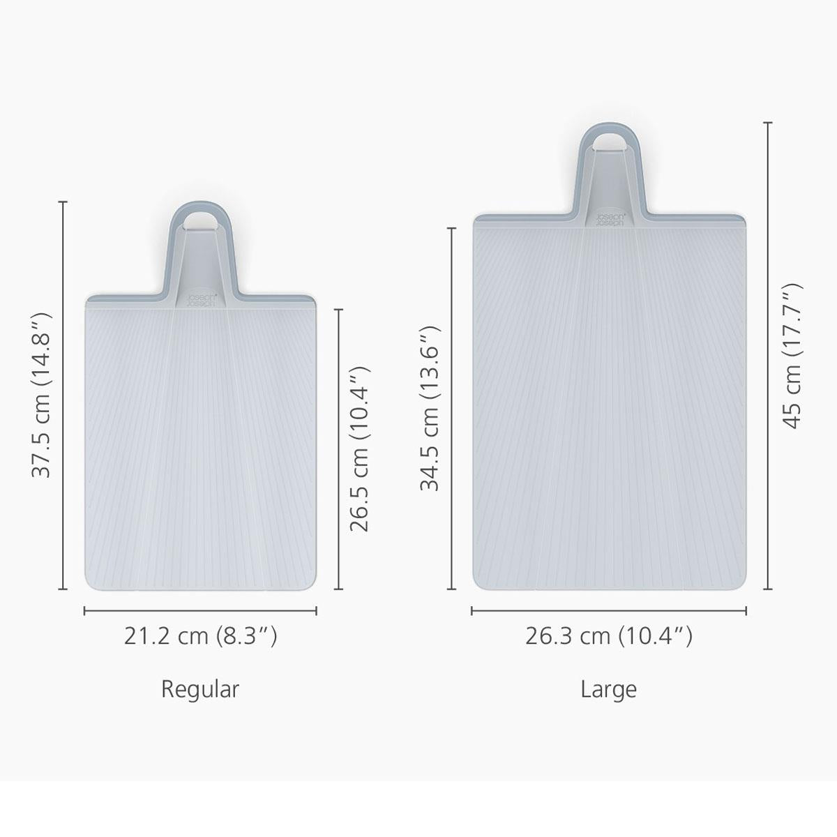 Regular Joseph Joseph Chop2Pot Plus Folding Chopping Board Pale Blue size