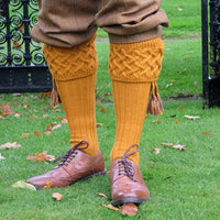 Ochre Mens Rannoch Socks On Model