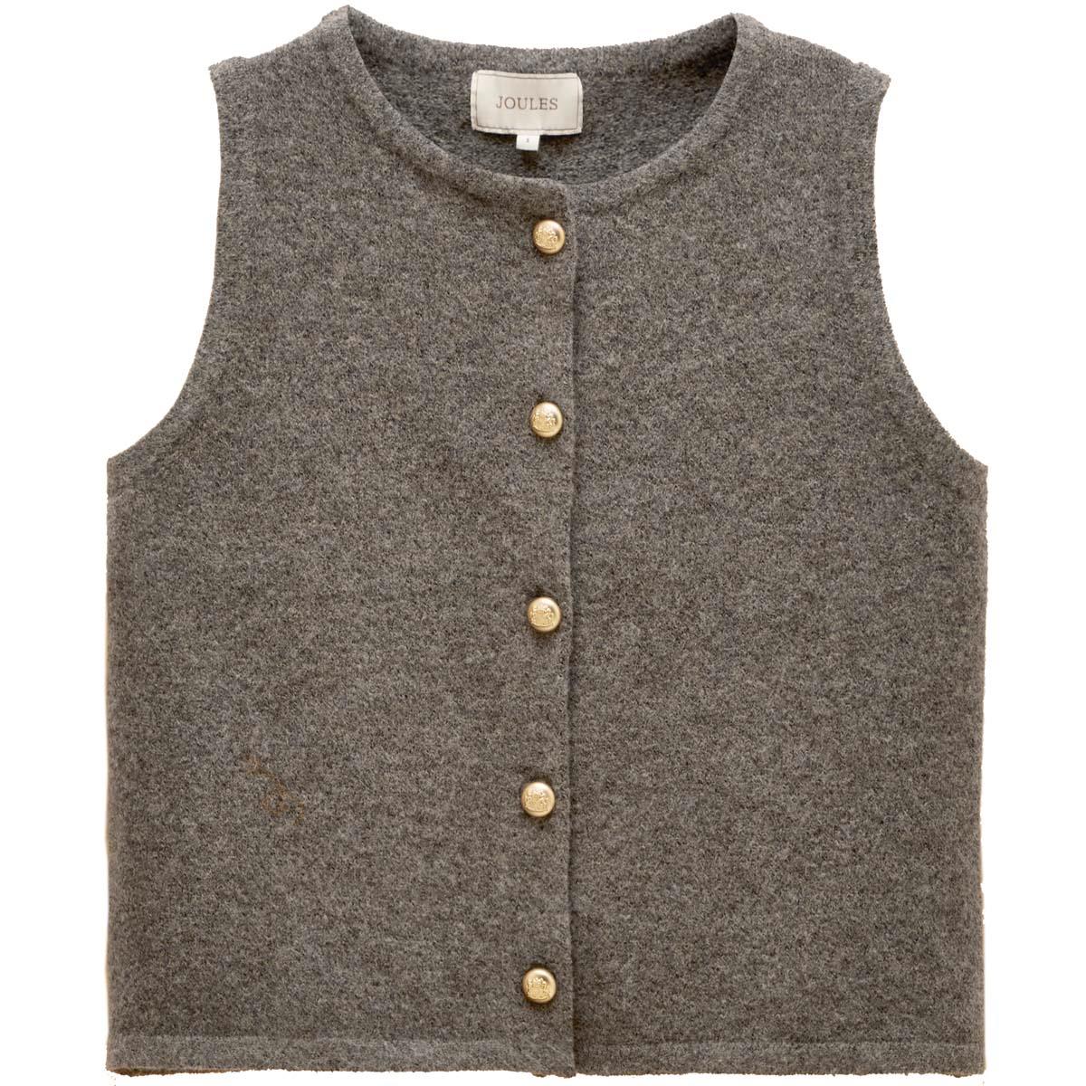 Joules Womens Holly Button Tank Top