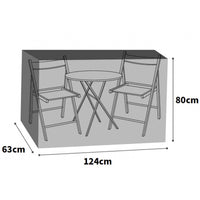 Bosmere Ultimate Protector Bistro Set Cover size