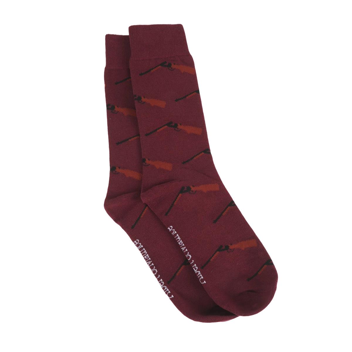 Red Albert and Maurice Mens Gun Socks