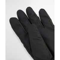Black Barbour Women's Joni Waterproof Gloves fingers
