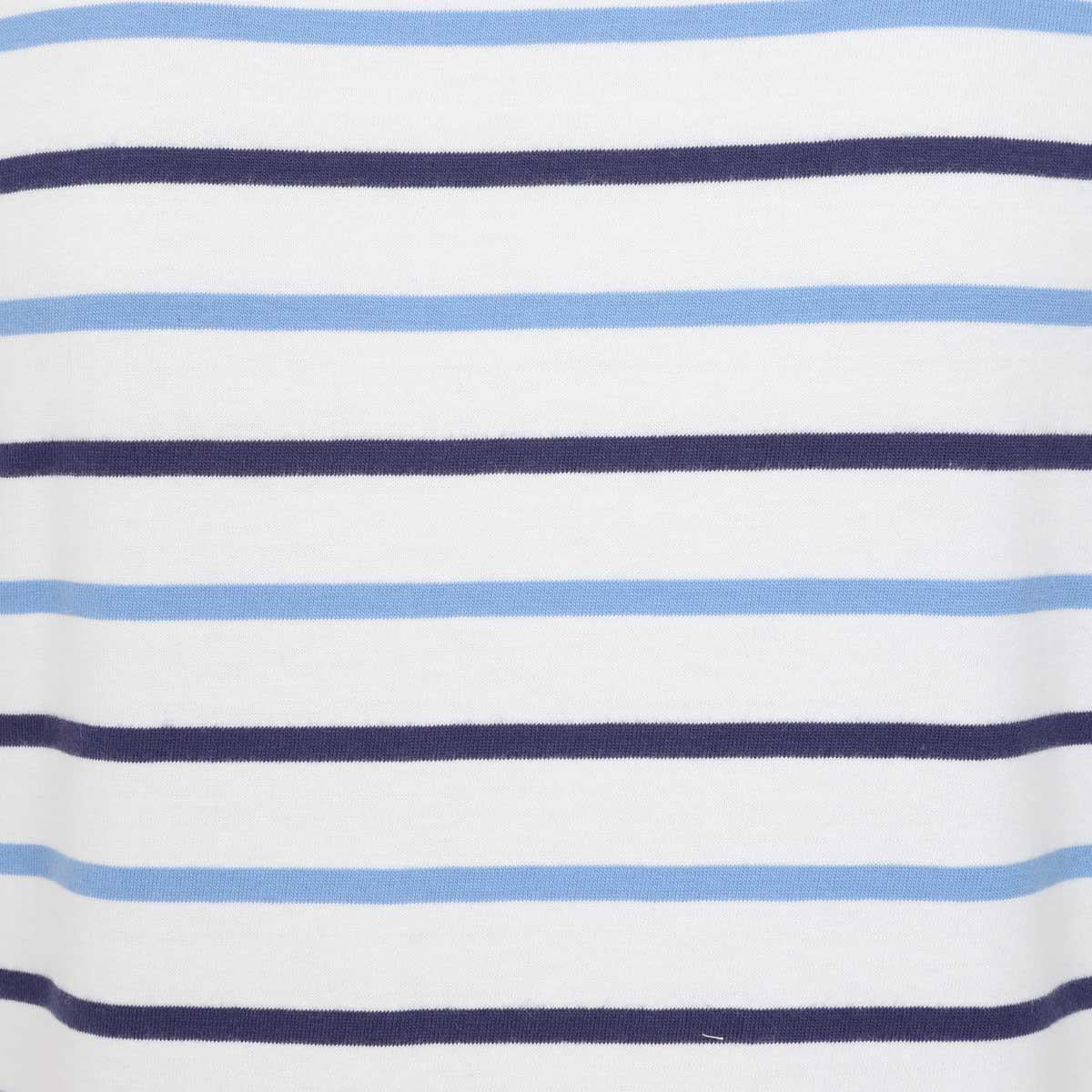 Blue Lazy Jacks Womens LJ8 Breton Top Detail