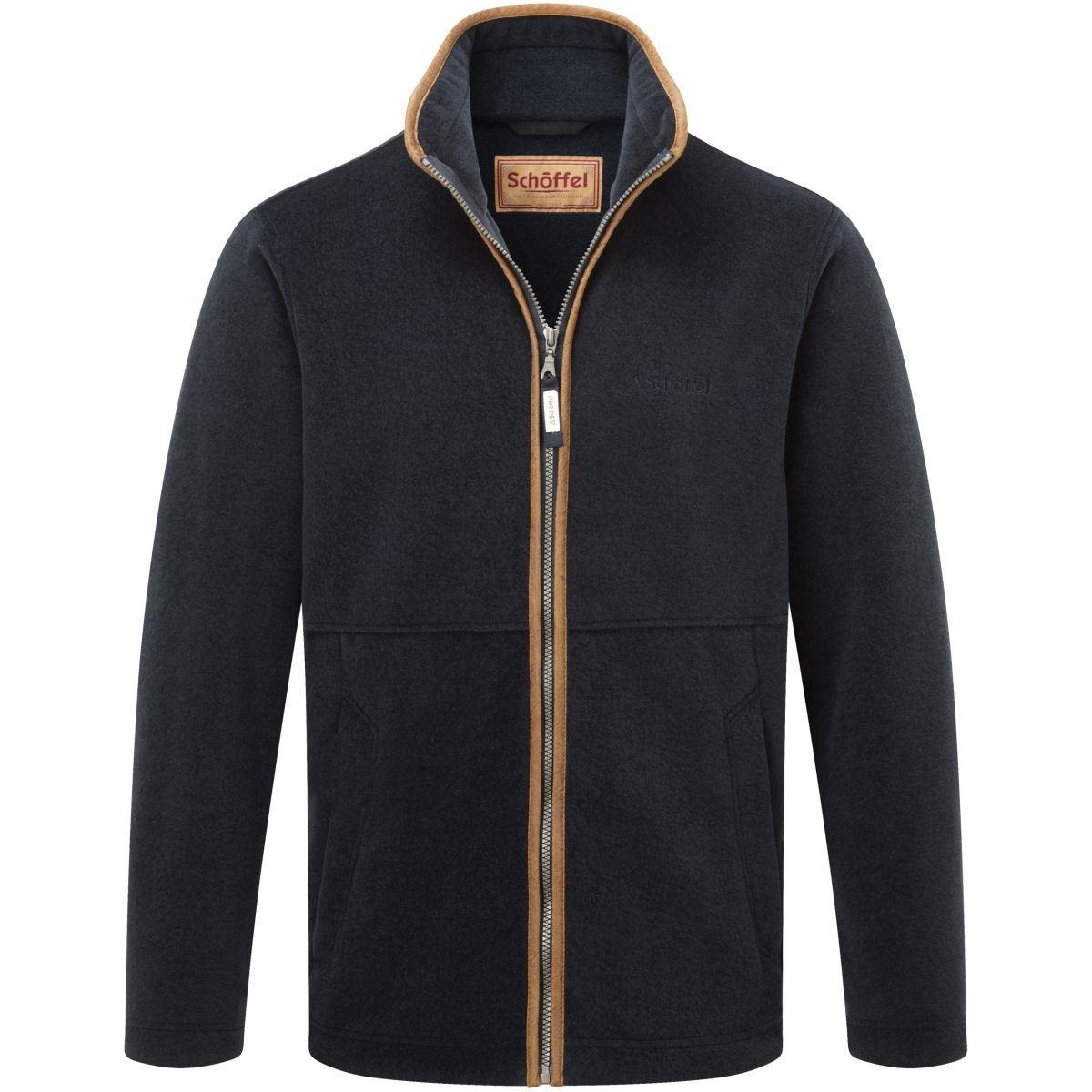 Navy Schoffel Mens Cottesmore Fleece Jacket