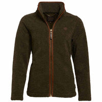 Khaki Borg Holland Cooper Womens Country Borg Fleece Jacket