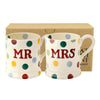 Emma Bridgewater Polka Dot Mr & Mrs Mug Set