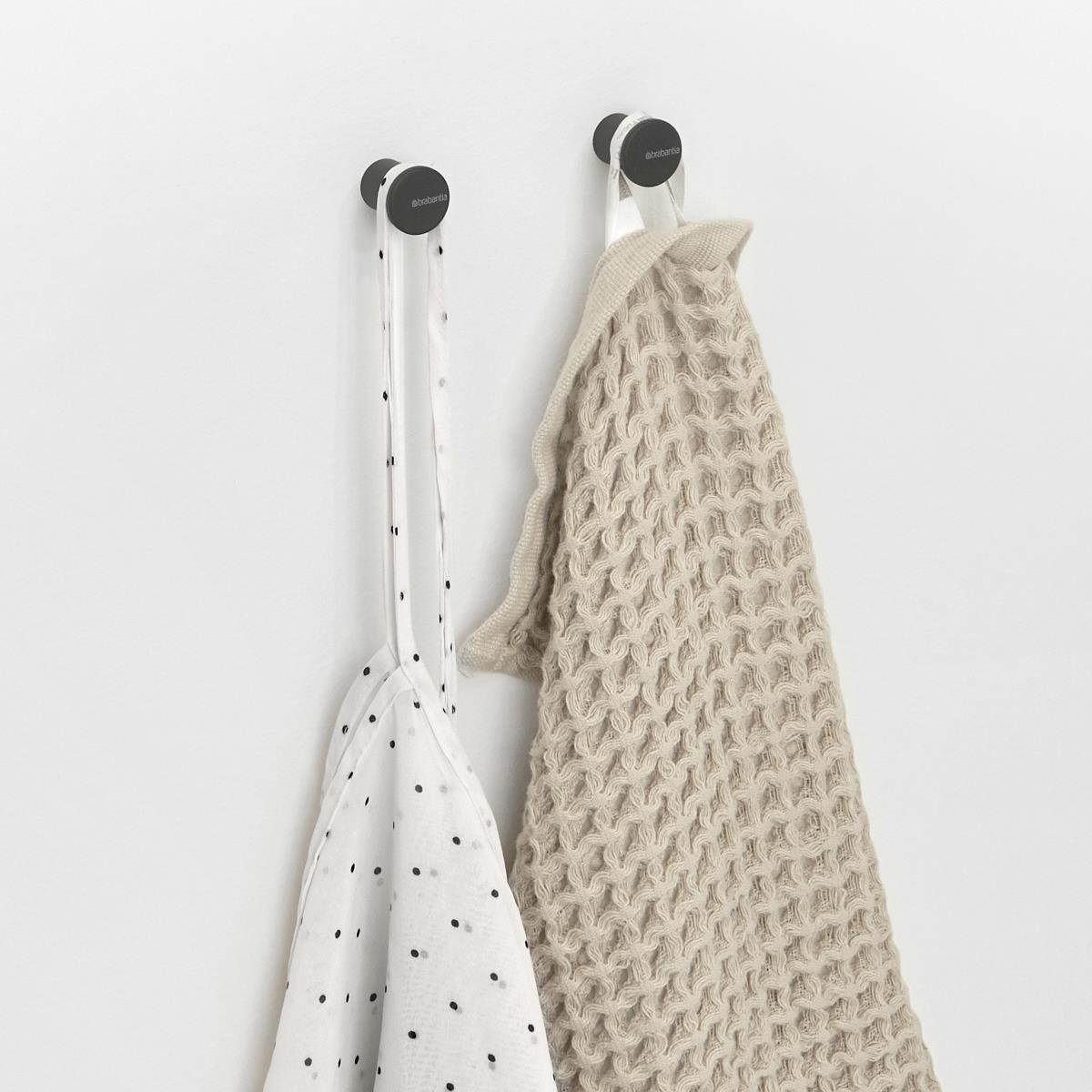 Brabantia MindSet Towel Hooks (Set of 2)