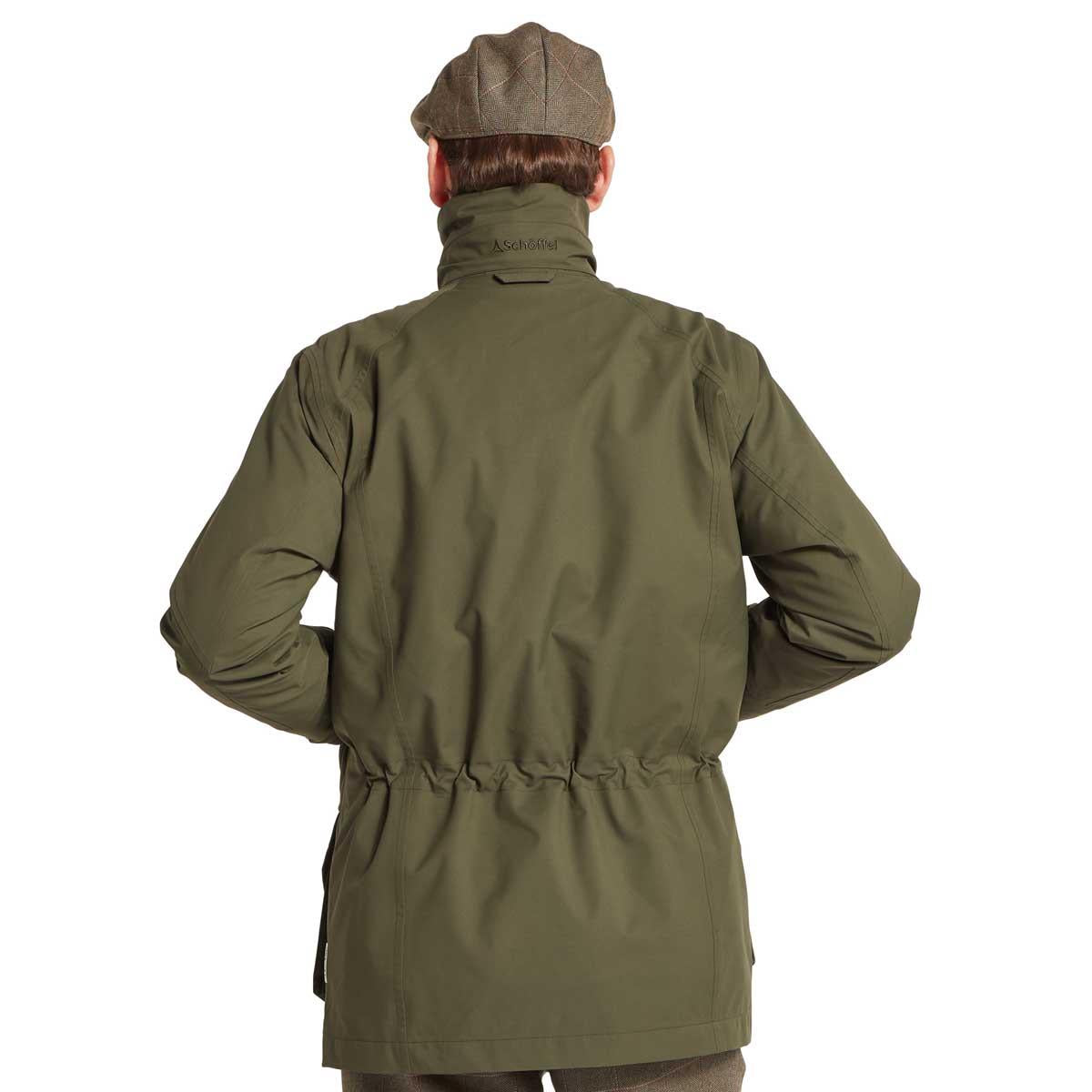 Forest Schoffel Mens Snipe Ultralight Coat Waist Drawcord