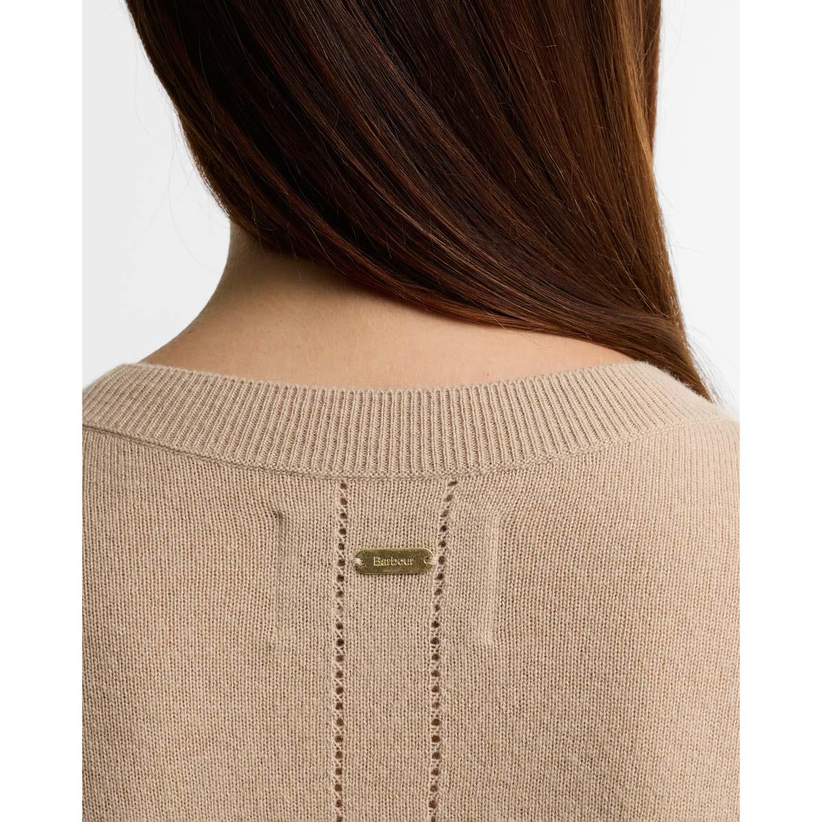 Warm Trench Barbour Womens Penny Knitted Jumper BACK