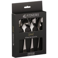 Viners Select 4 Piece Tea Spoons