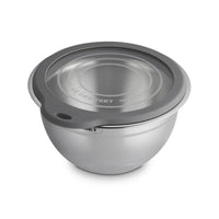 Le Creuset Stainless Steel Mixing Bowl With Glass Lid