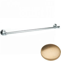 Brushed Gold unlacquered Samuel Heath Fairfield Single Towel Rail N9551