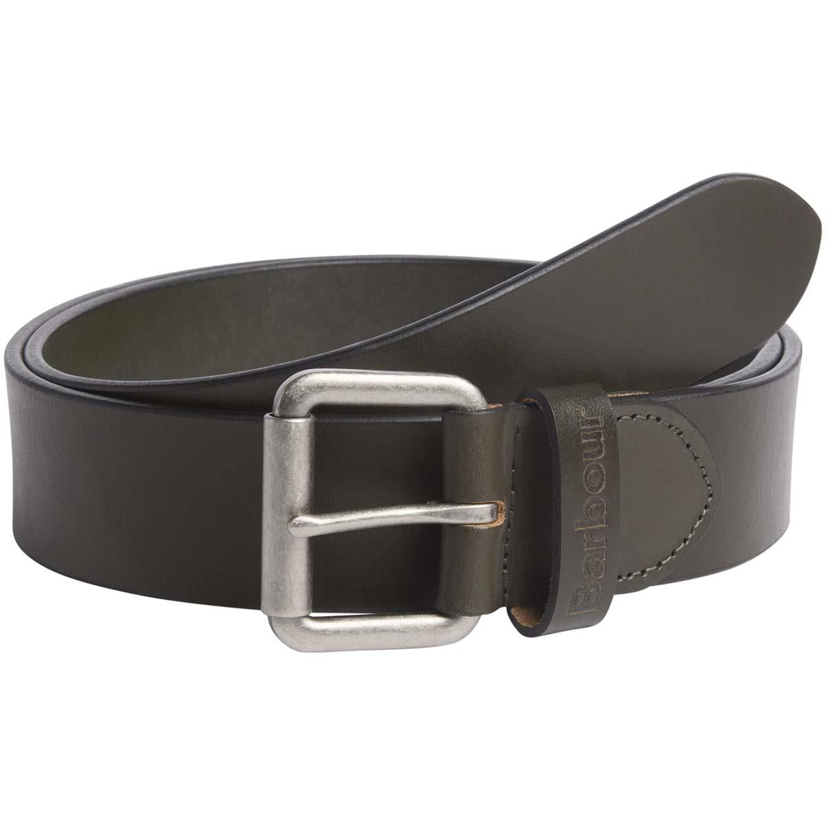 Barbour Mens Allanton Leather Belt
