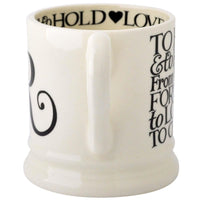 Emma Bridgewater Black Toast Mr & Mrs Mug Set