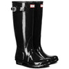 Black Hunter Original Womens Gloss Wellingtons