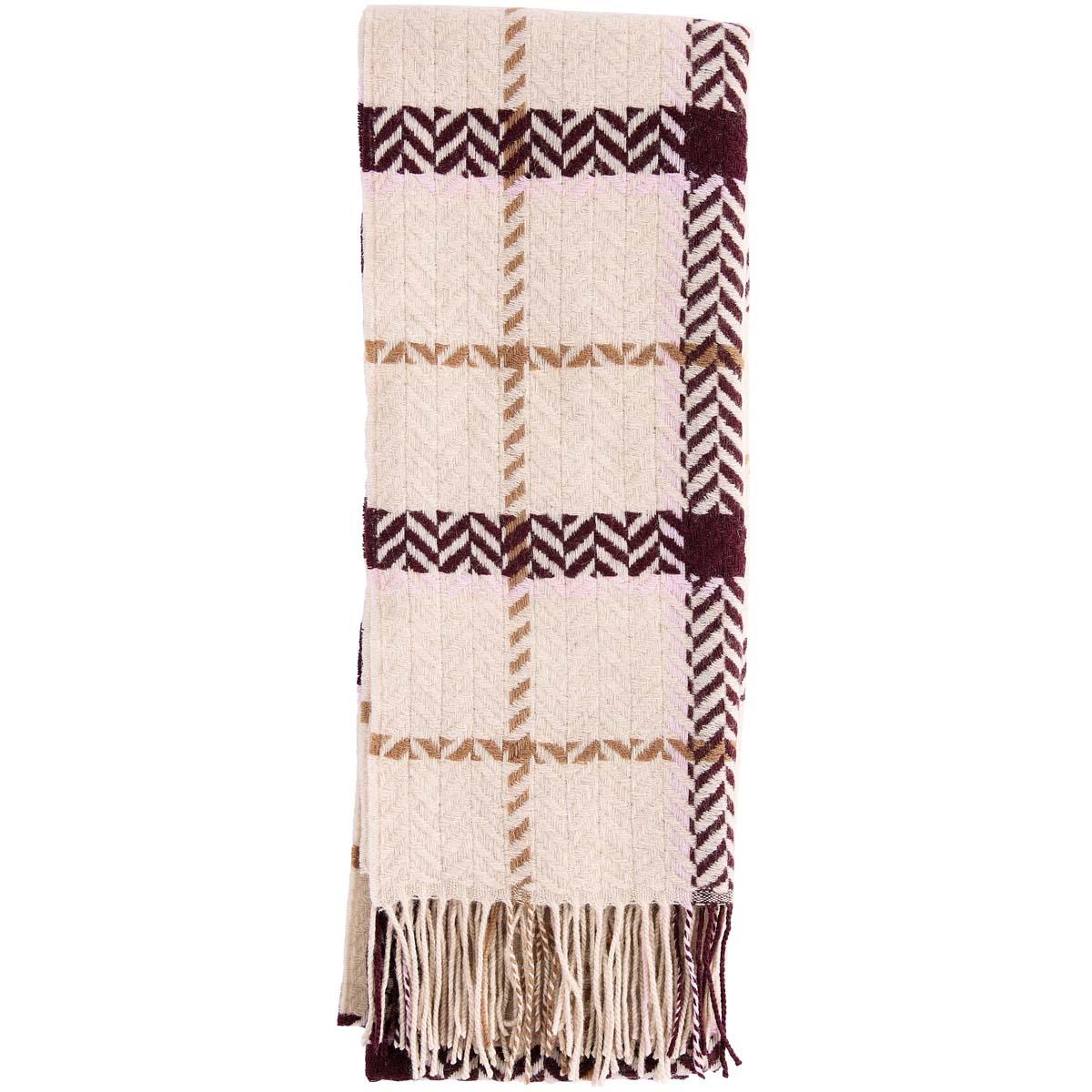 Muted Cabernet Barbour Claudette Scarf