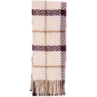 Muted Cabernet Barbour Claudette Scarf