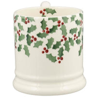 Emma Bridgewater Christmas Tiny Holly Half Pint Mug