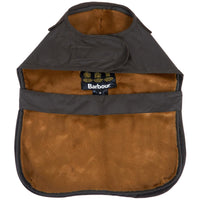 Olive Barbour 2-in-1 Dog Coat Interior