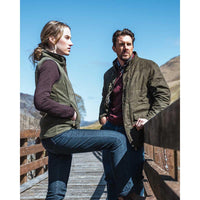 Loden Hoggs Of Fife Mens Glenesk Quilted Jacket Lifestyle 2